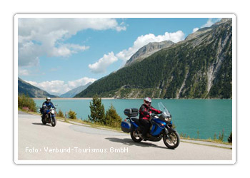 Schlegeis Alpenstraße, Zillertal, Tirol, Österreich