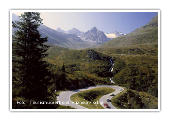 Silvretta-Hochalpenstraße, Paznauntal, Tirol, Österreich