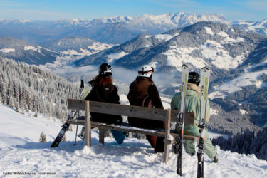 Skifahren im Wochenendurlaub