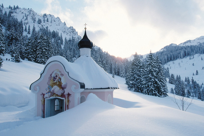 Winterurlaub in Oberbayern