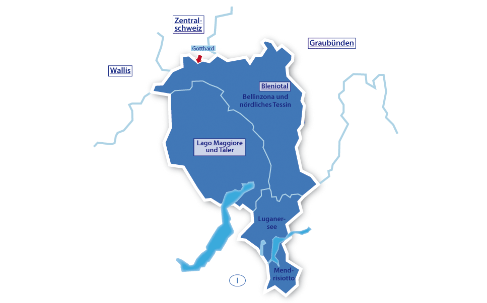 Alpenurlaub Tessin, Schweiz