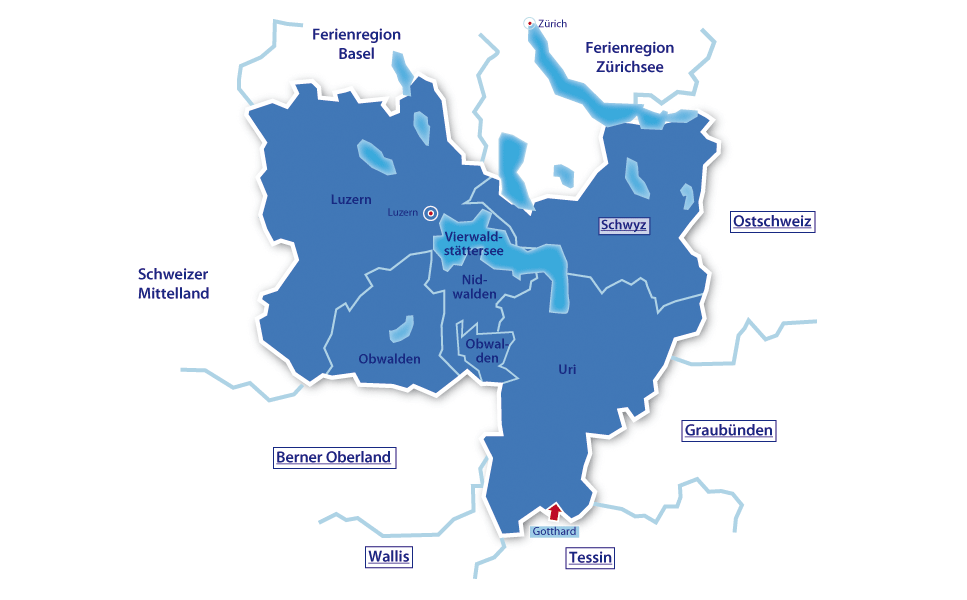 Alpenurlaub Zentralschweiz, Schweiz