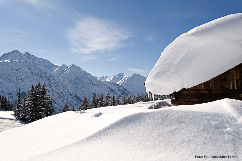 Winterurlaub im Lechtal
