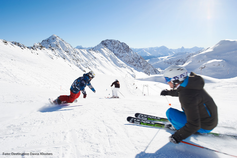 Winterurlaub in der Ferienregion Praettigau-Davos-Klosters