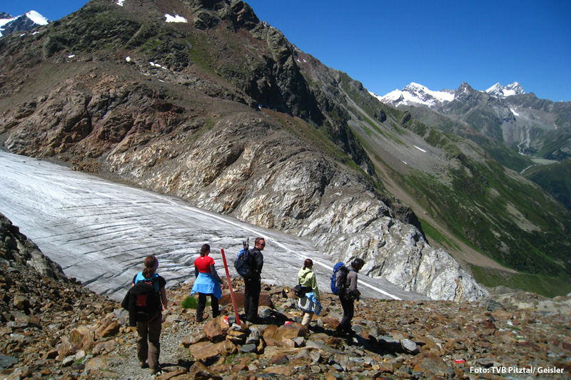 Wandergebiet Pitztaler Gletscher