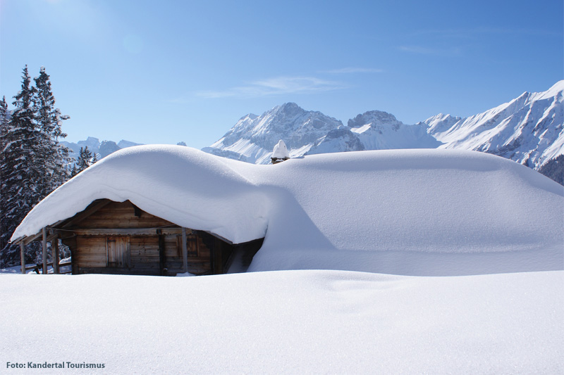 Winterurlaub in der Urlaubsregion Kandersteg