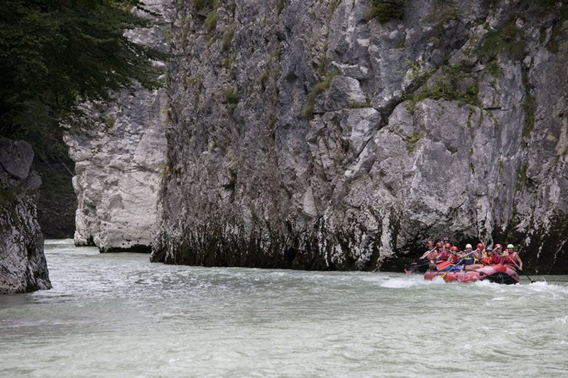 Rafting auf der Tiroler Ache