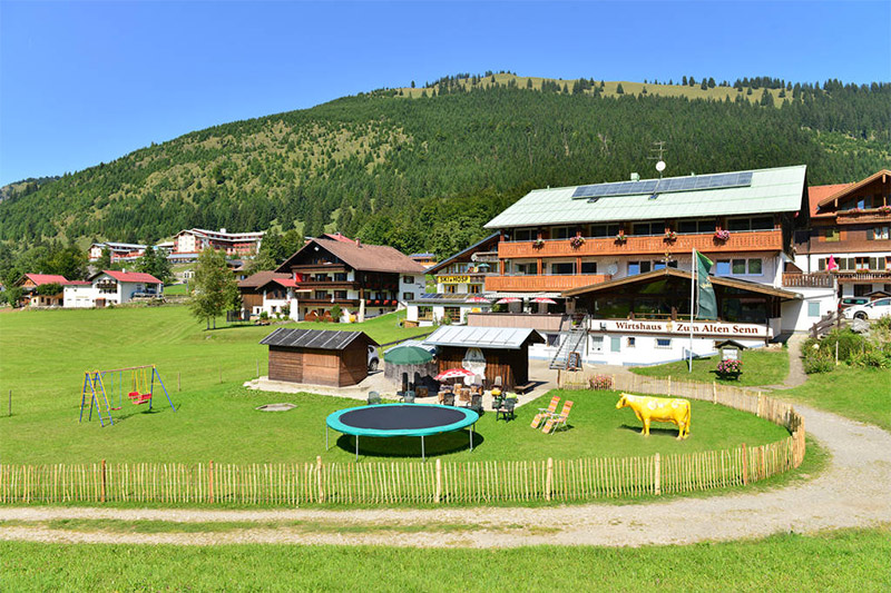 Sommerurlaub im Hotel Zum Senn in Oberjoch auf 1.200 m