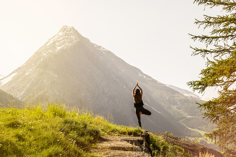 Yoga Urlaub in Saas-Fee