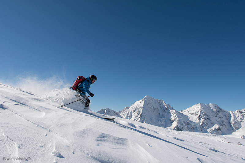 Skifahren im Südtirol