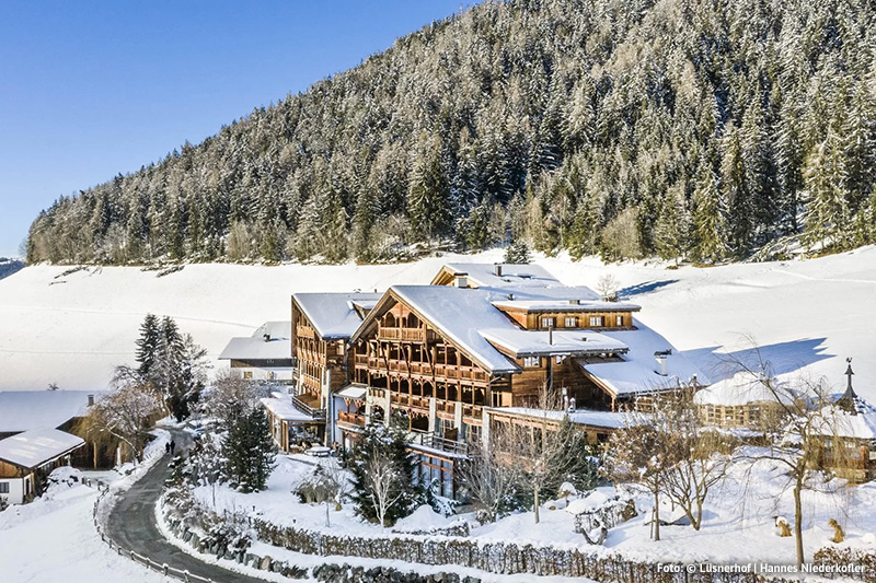 Winterurlaub im Naturhotel Lüsnerhof in Südtirol