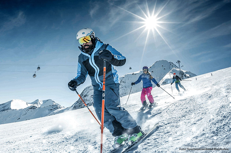 Familien-Skifahren am Kitzsteinhorn