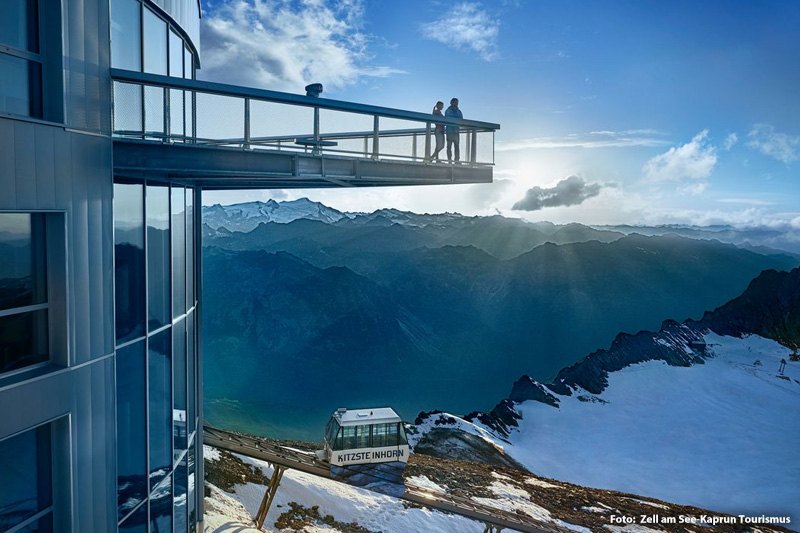 Aussichtsplattform Kitzsteinhorn auf 3029 m