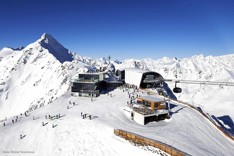 Bergbahnstation in Sölden