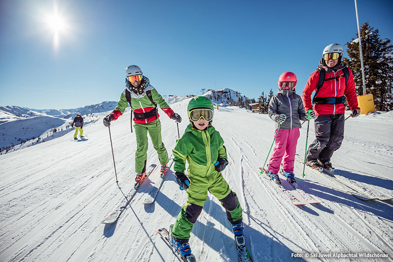 Familienfreundliches Skigebiet Ski Juwel Alpbachtal-Wildschönau