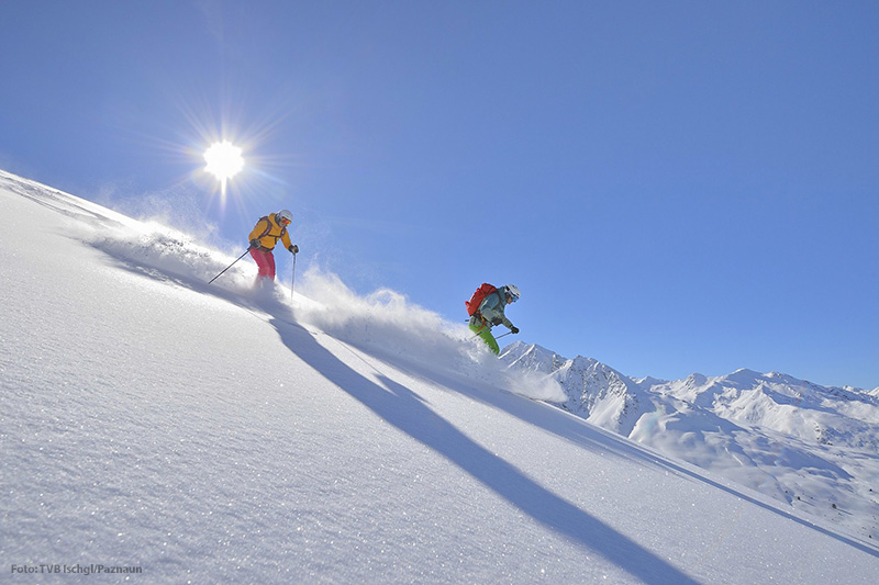 Skifahren im Skigebiet Bergbahnen See