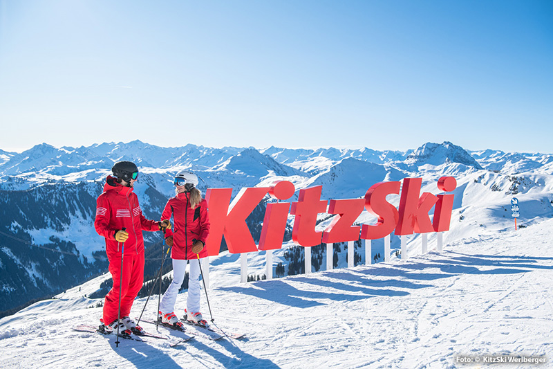 Das Tiroler Skigebiet KitzSki ist beliebt bei Genuss-Skifahrern, Rennläufern und Familien