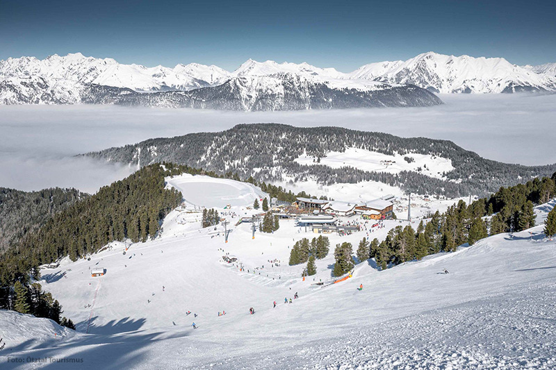 Skigebiet Hochoetz in Tirol