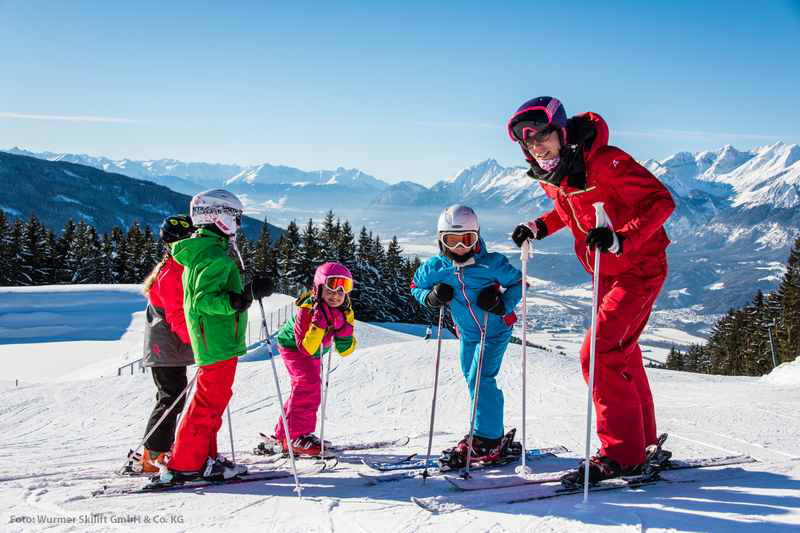 Karwendel Skifahren mit Kindern in Mittenwald - Alpenwelt Karwendel