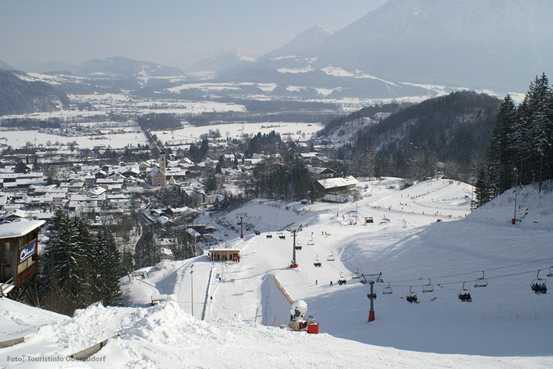 Blick auf Schanzenhang