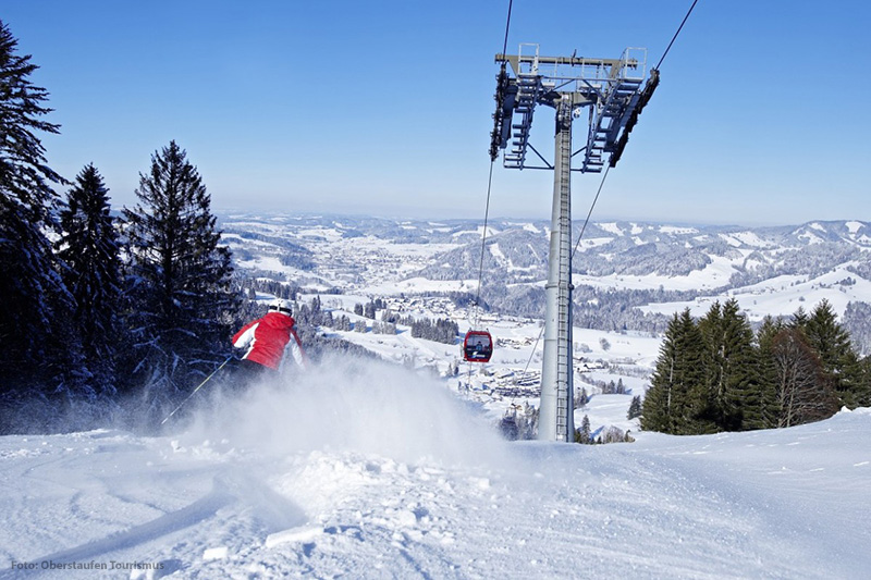 Skiarena Steibis Lift in Oberstaufen