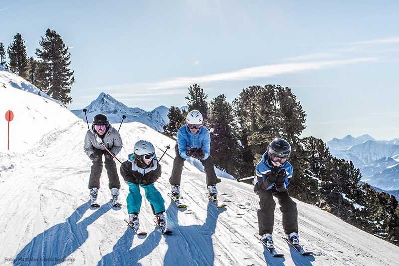 Das familienfreundliche Skigebiet ist dank seiner Höhenlage 100% schneesicher