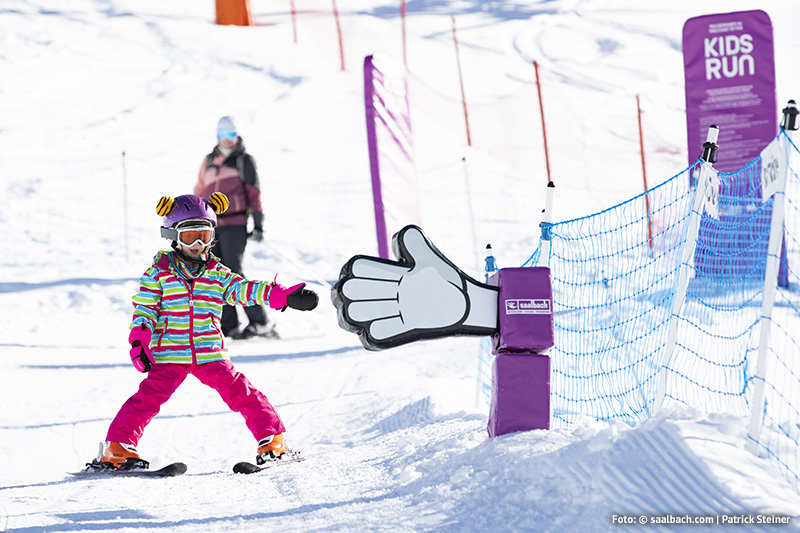 Kidsrun im Familypark - extra für die junge Skifahrer-Generation