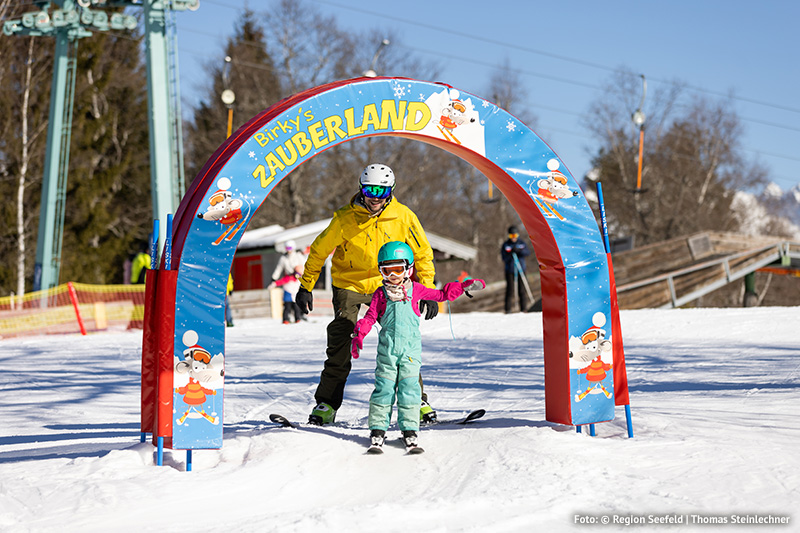 Skigebiet für Anfänger und Familien