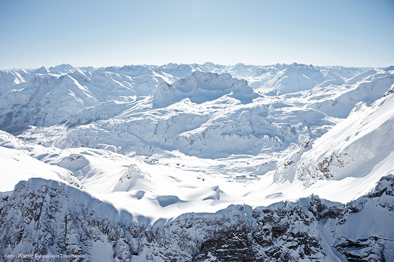 Skigebiet Skigebiet Warth - Schröcken Naturparkregion Lechtal-Reutte in Tirol