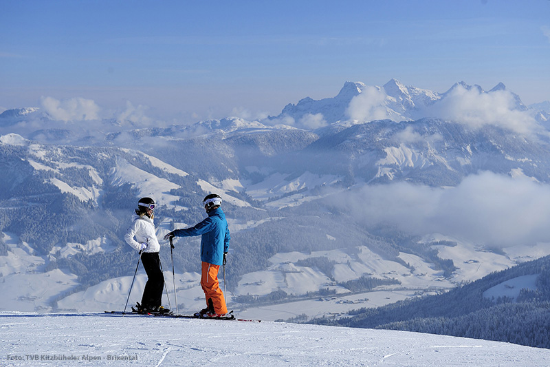 Skifahren von Dezember bis April im Skigebiet St. Johann-Oberndorf