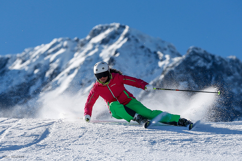 Skifahren im Skigebiet Zahmer Kaiser