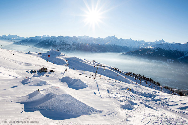 Skigebiet Crans-Montana