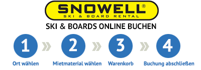 Skiverleih, Skimiete bei SNOWELL online buchen