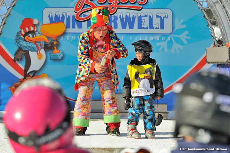 Kinderprogramm im Skigebiet Filzmoos
