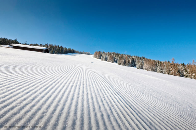 20 bestens präparierten Pistenkilometer im Skigebiet Filzmoos