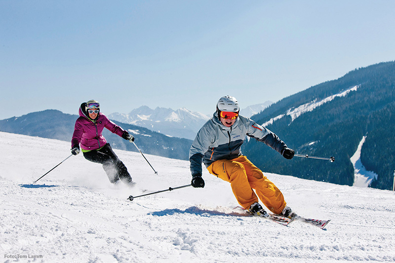 Skifahren in der Salzburger Sportwelt