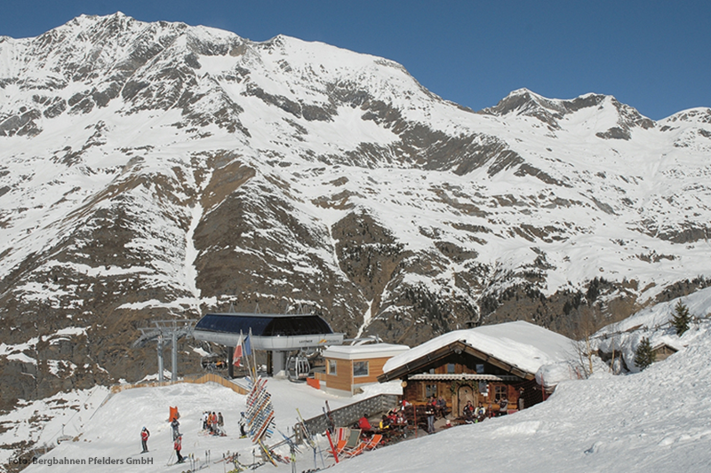 Skihütte in Pfelders