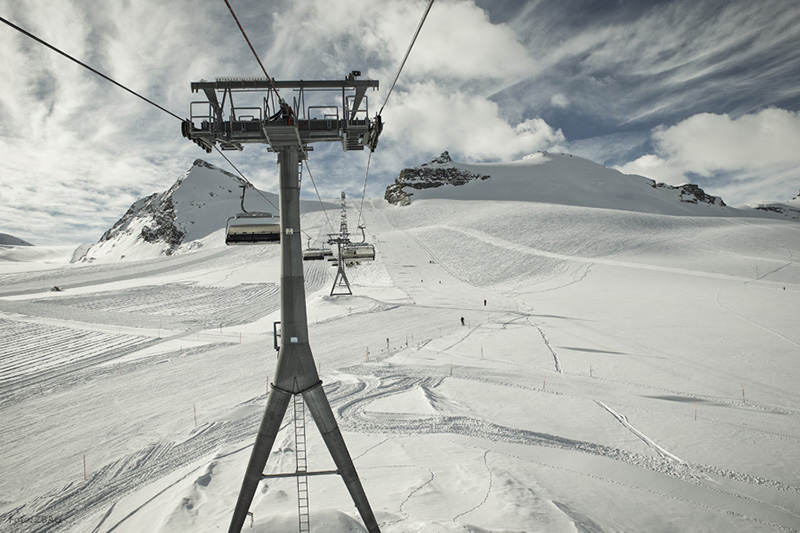 Sessellift in Matterhorn Ski Paradise