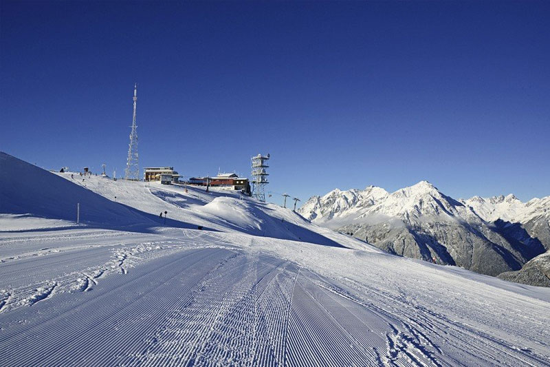 Bergstation des Skigebiets Venet
