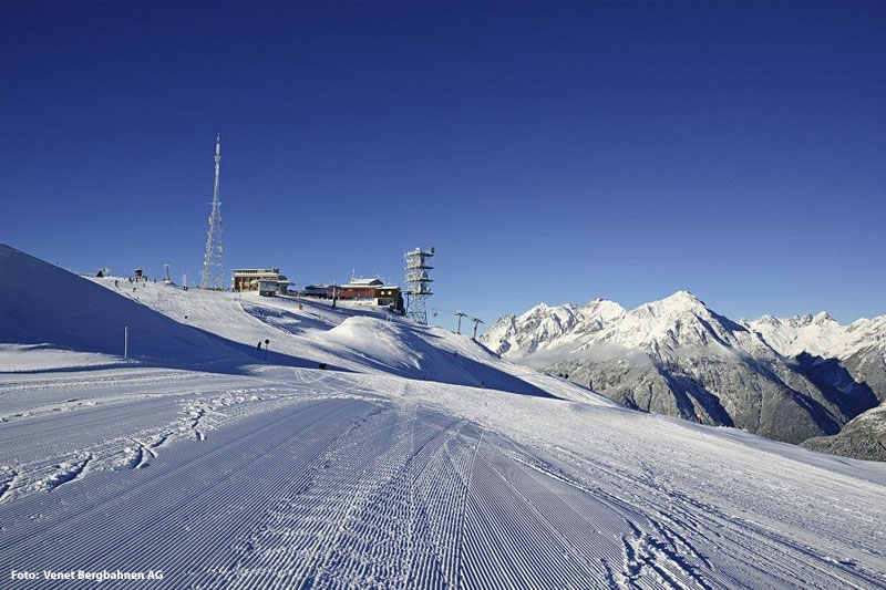 Bergstation des Skigebiets Venet