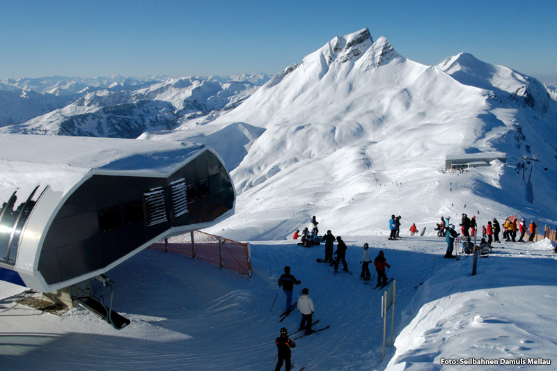 Skiurlaub im Skigebiet Damüls-Mellau