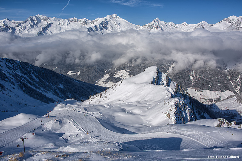 Skifahren im Skigebiet Klausberg