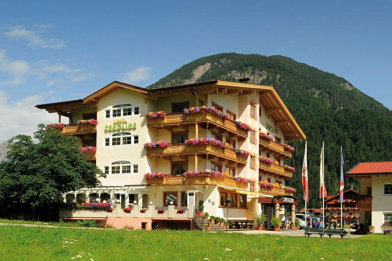 Sommerurlaub im Hotel Liebes Caroline in Pertisau am Achensee