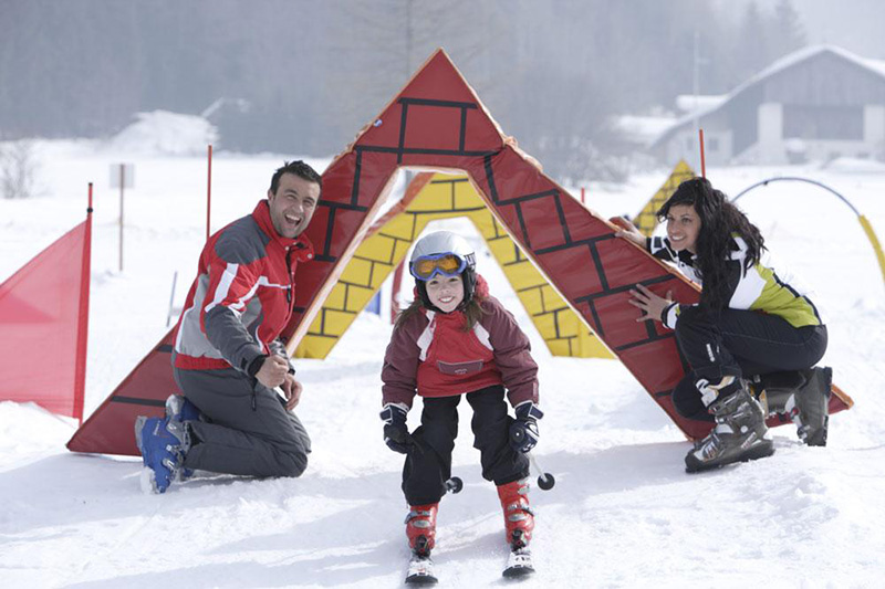 Das Skigebiet in Meransen in der Skiregion Gitschberg Jochtal ist für Familien mit Kindern ideal