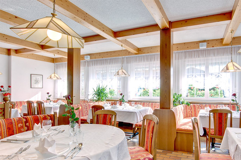 Restaurant im Park Hotel Plauserhof
