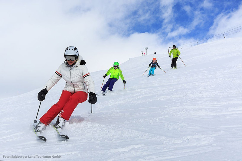 Das Skigebiet bietet 23 km präparierte Skipisten