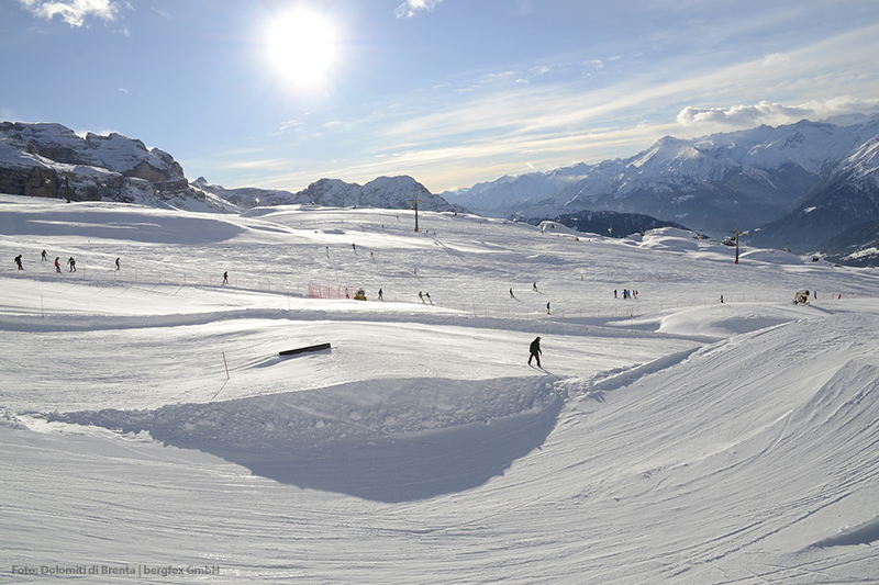 Skifahren in der Region Trentino
