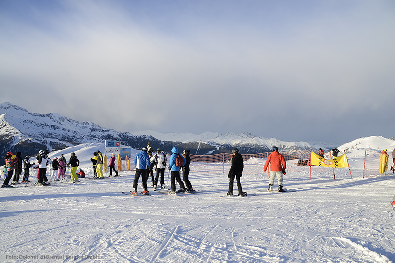 Skifahren in der Region Trentino