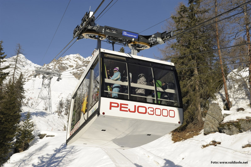 Gondelbahn bis auf 3.000 m Höhe