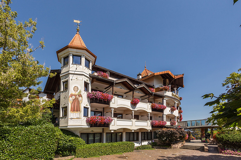 Sommerurlaub im Granpanorama Hotel Stephanshof bedeutet 4-Sterne Urlaub im Herzen Südtirols